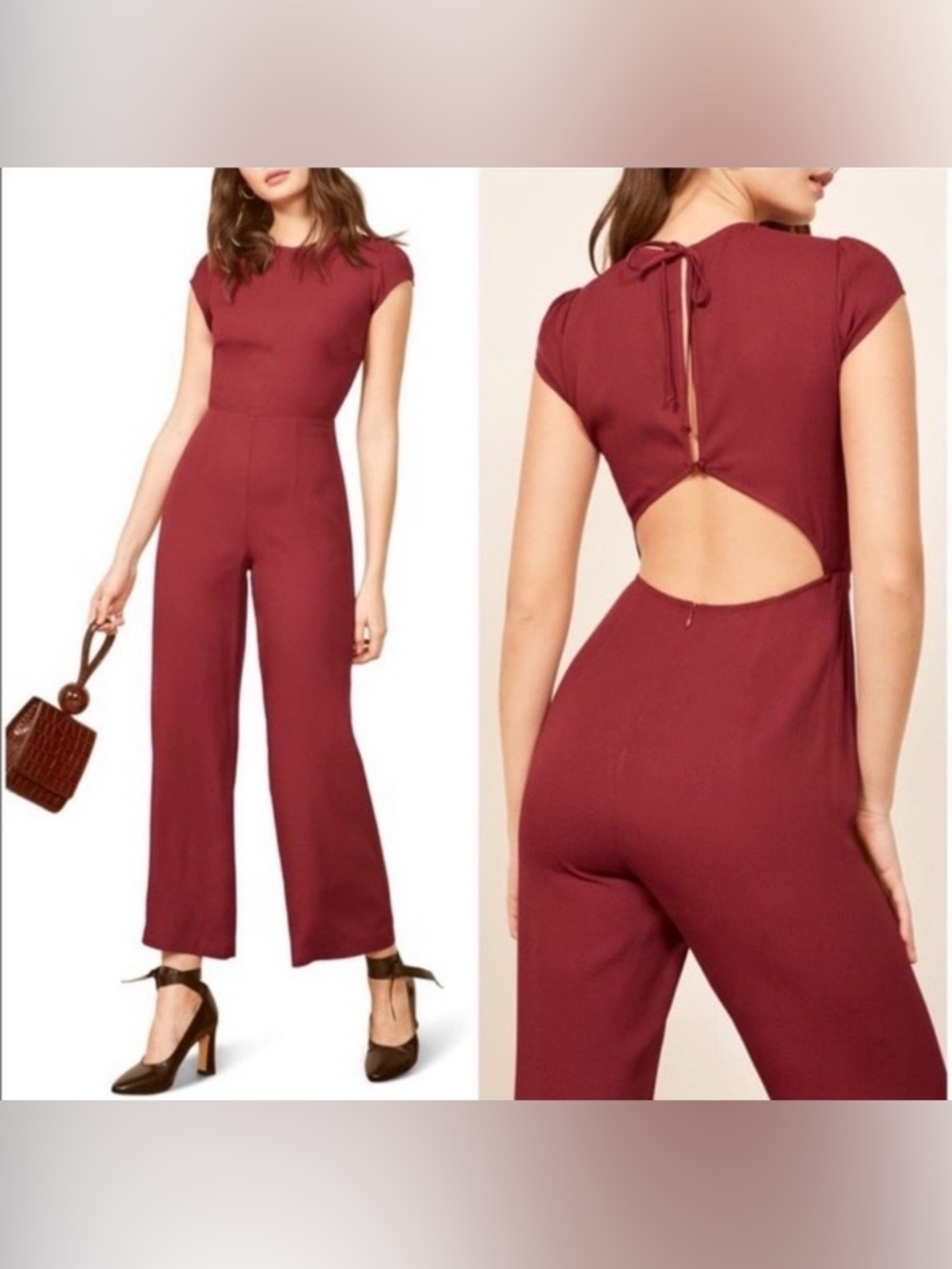 Reformation Mayer Jumpsuit Size 8
